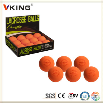 Bolas de la Lacrosse del yoga del masaje de la naranja directa de la fábrica
